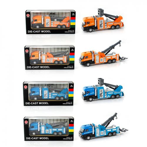 Машина 251C4 (48шт) метал, інерц, 16см, 1:60, рухливі деталі,гумові колеса,2 види по 2кольори, в кор-ці, 20-9-6см