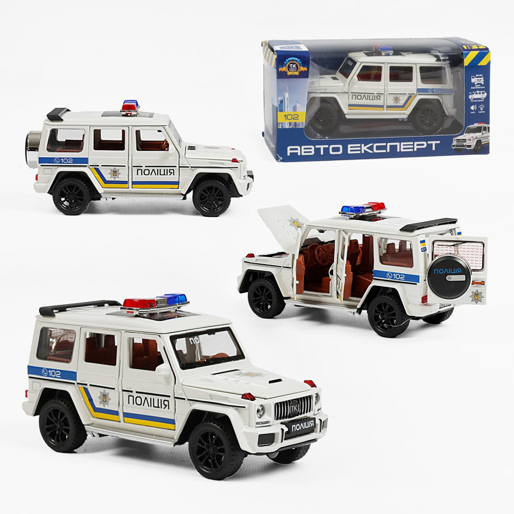 Машина 41393 (72/2) "Авто Експерт", "Поліція", металопластик