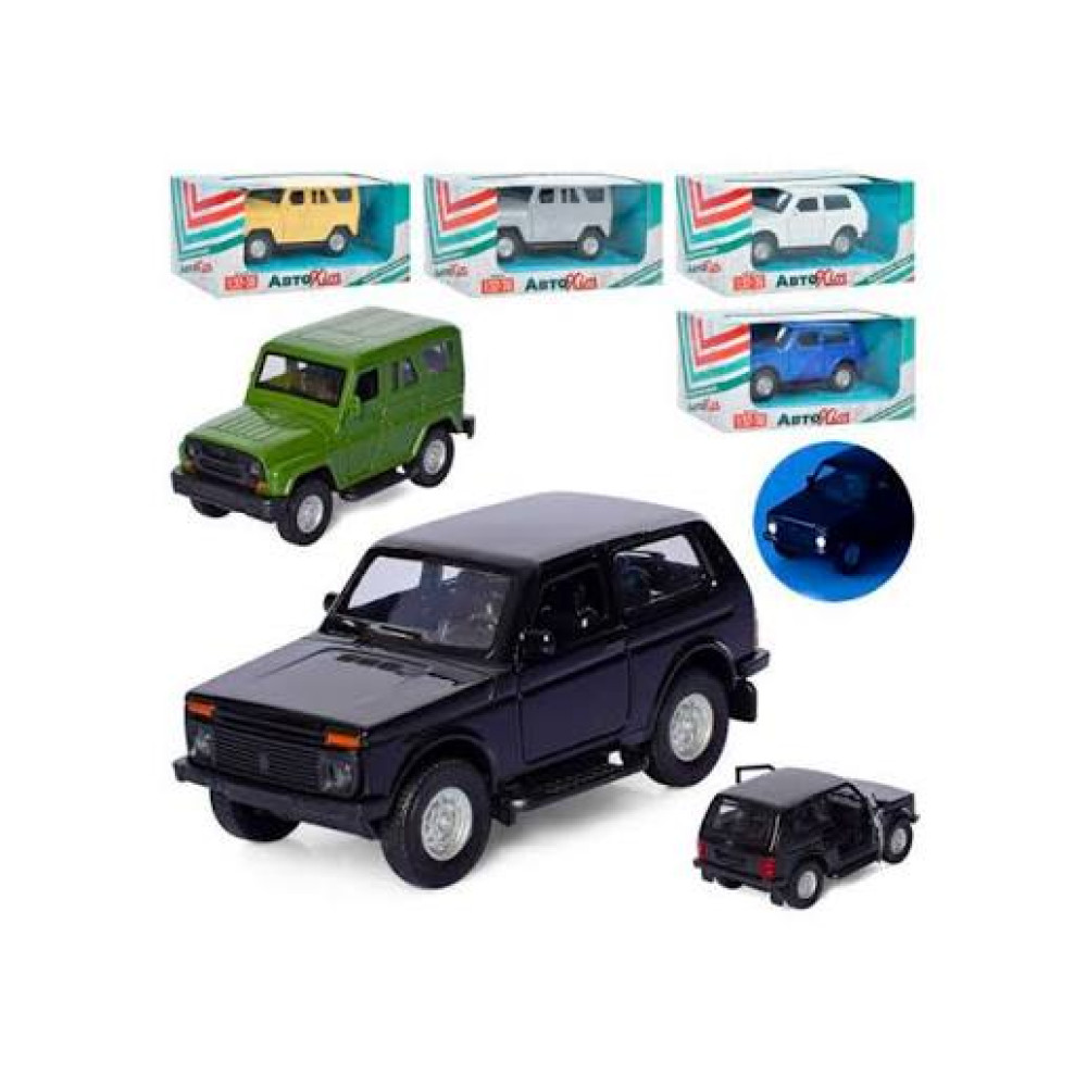 Машина M 5665(48шт)1:32, металл,инер,12см,резин.кол,откр.дв,
