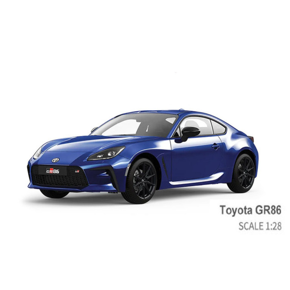 Машина мет. АВТОПРОМ арт. 68742 (48шт/2)  1:28 Toyota GR86, батар,світло,звук,відкр.двері,кор. 18*9*8см