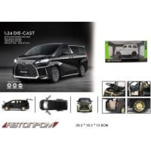 Машина мет. АВТОПРОМ арт. AP7716 (12шт) 1:24,3 кольори,батар, світ., звук, двері відкр., короб.29*16*12,6см - 0
