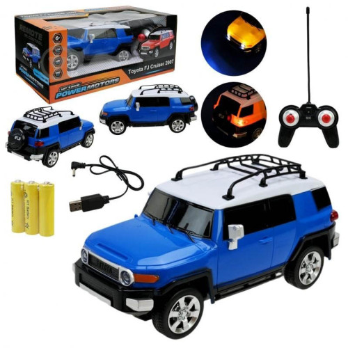 Машина р/к "POWERMOTORS", 1:24 TOYOTA FJ CRUISER