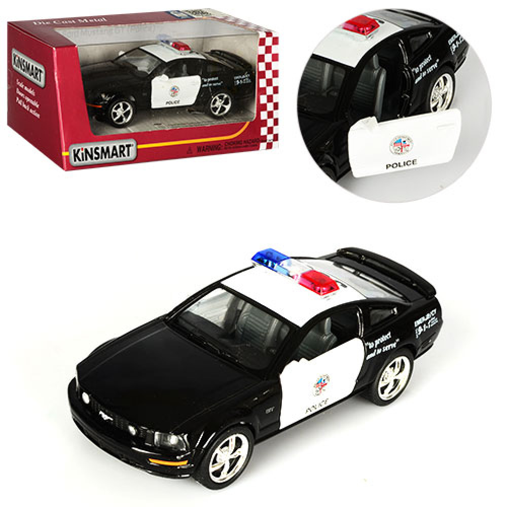 Машинка KINSMART FORD MUSTANG GT POLICE 2006