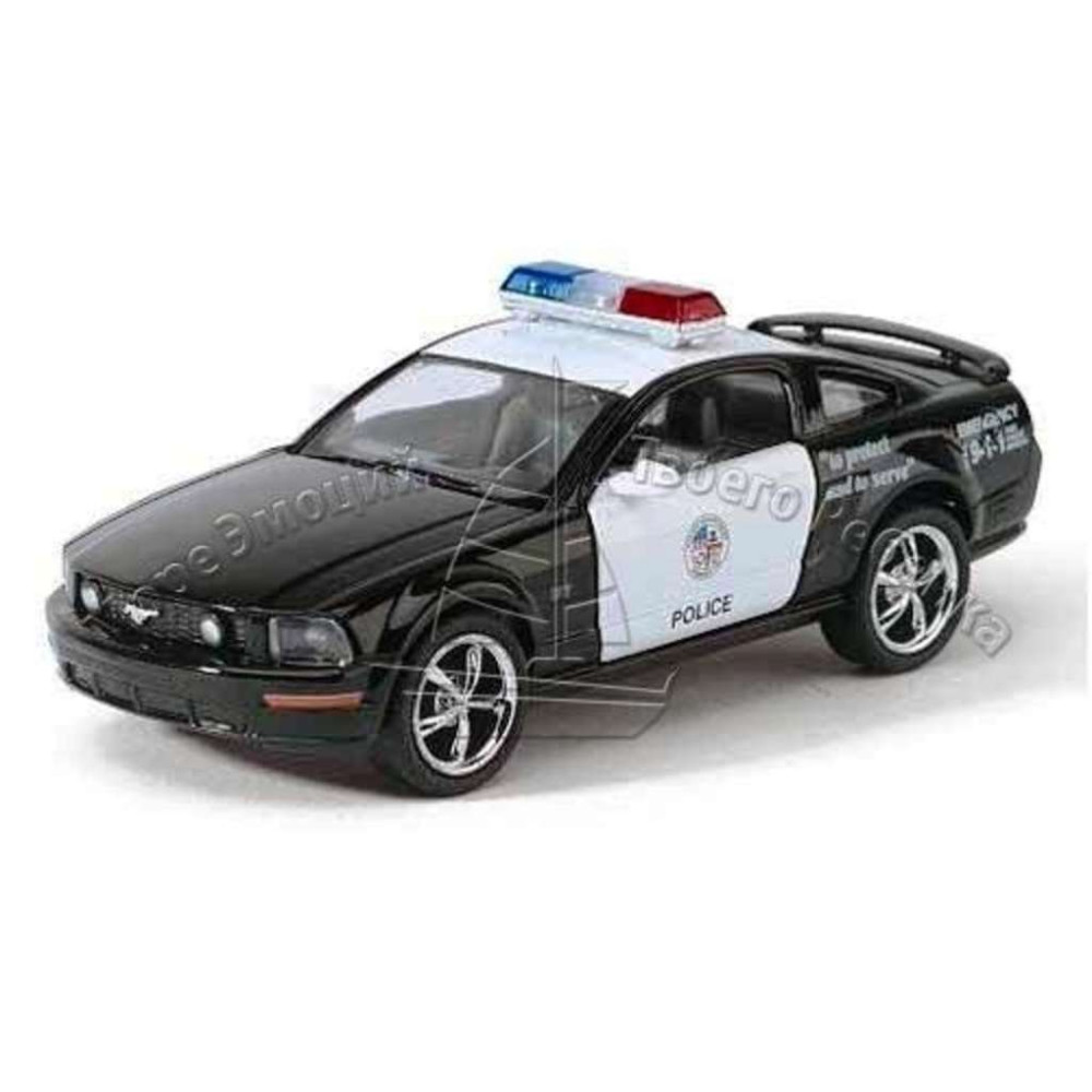 Машинка KINSMART FORD MUSTANG GT POLICE 2006 - 0