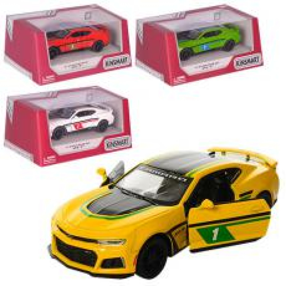 Машинка KT5399WF (24шт) металл,инер-я,12,5см,1:38,рез.кол,откр.дв,4цвета,в кор-ке,16-7-8,5см