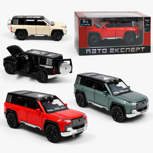 Машинка L-0816-09, 4 кольори, "Авто Експерт", металоплас
