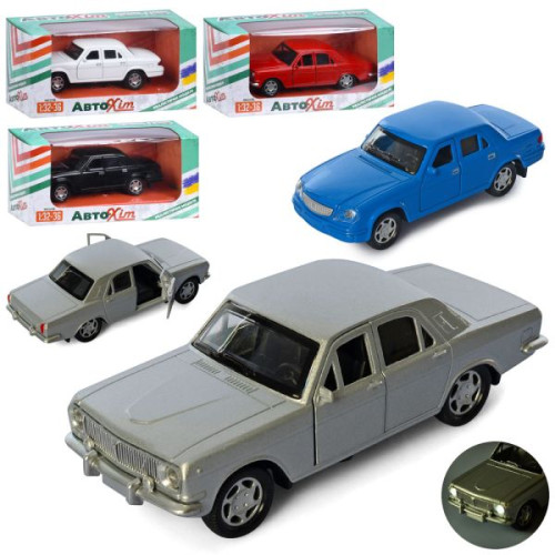 Машинка M 5669 1:32-36, метал, інерція, 11,5см, звук, світло