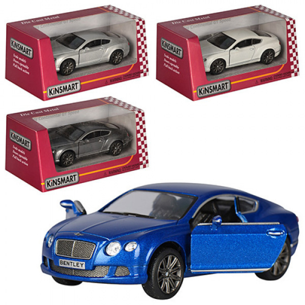 Машинка KINSMART Bentley Continental GT
