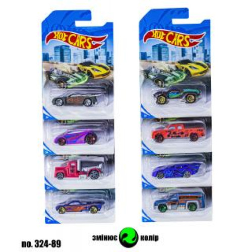 МАШИНКИ Змінює колір  HOT WHEELS 324-89