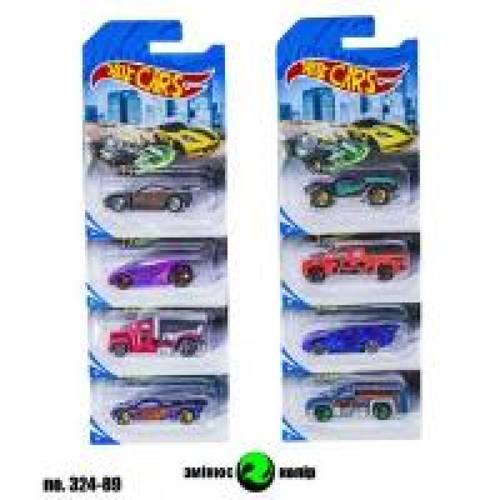 МАШИНКИ Змінює колір  HOT WHEELS 324-89 - 0