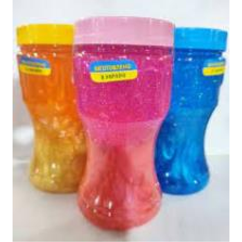 Maxі shine slime kit ТМ Lovin Іграшка-антистрес 400 мл 12уп - 0