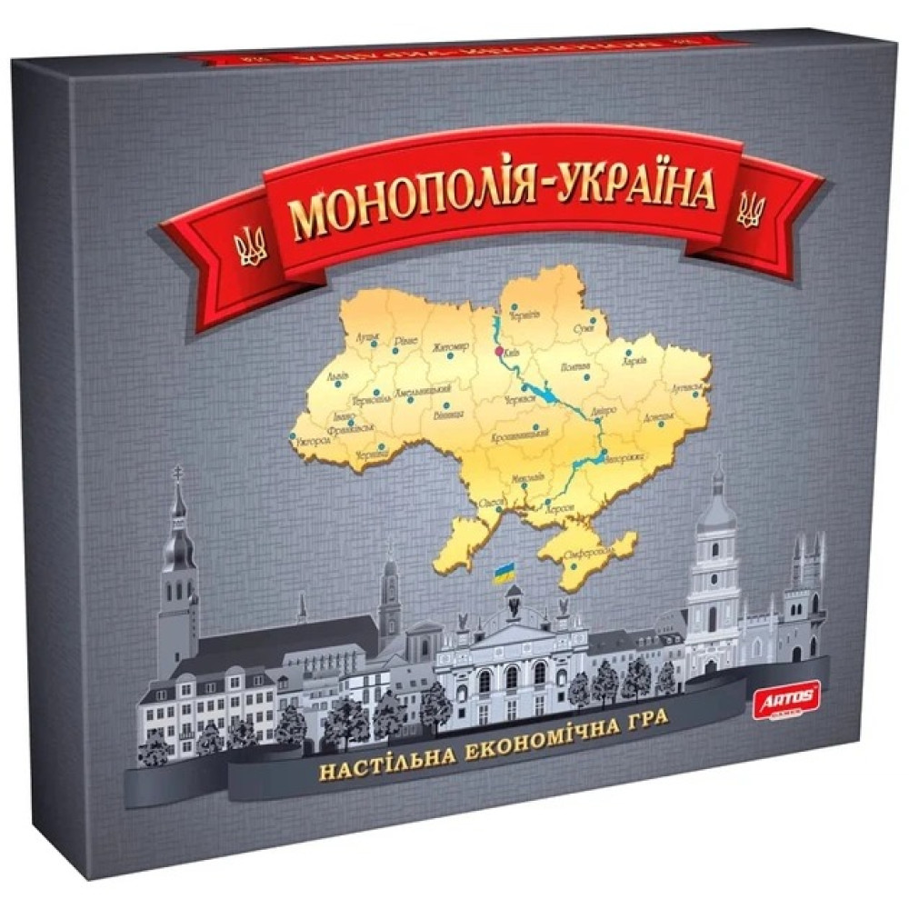 Настільна гра Монополія Україна OST-0734