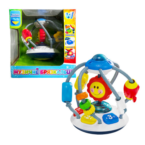 Музичне брязкальце 39924 (24) "WToys", ОЗВУЧУВАННЯ УКРАЇНСЬК