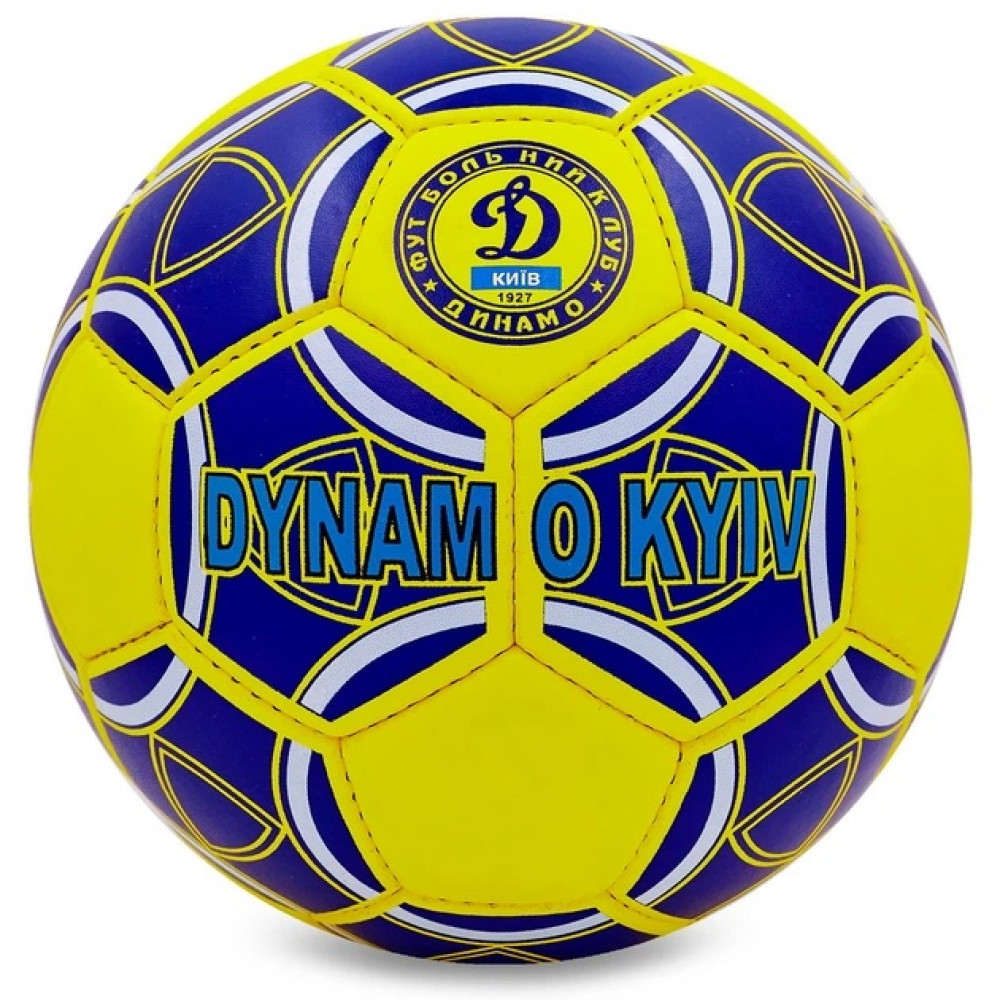 М'яч футбол. арт. FP111 (30шт) ДІНАМО  №5, PU 420 грам, 32 п