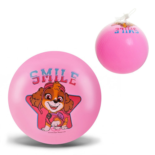 М'яч гумовий арт. PP2518 (500шт)  Paw Patrol 9'' 70 гр рожев