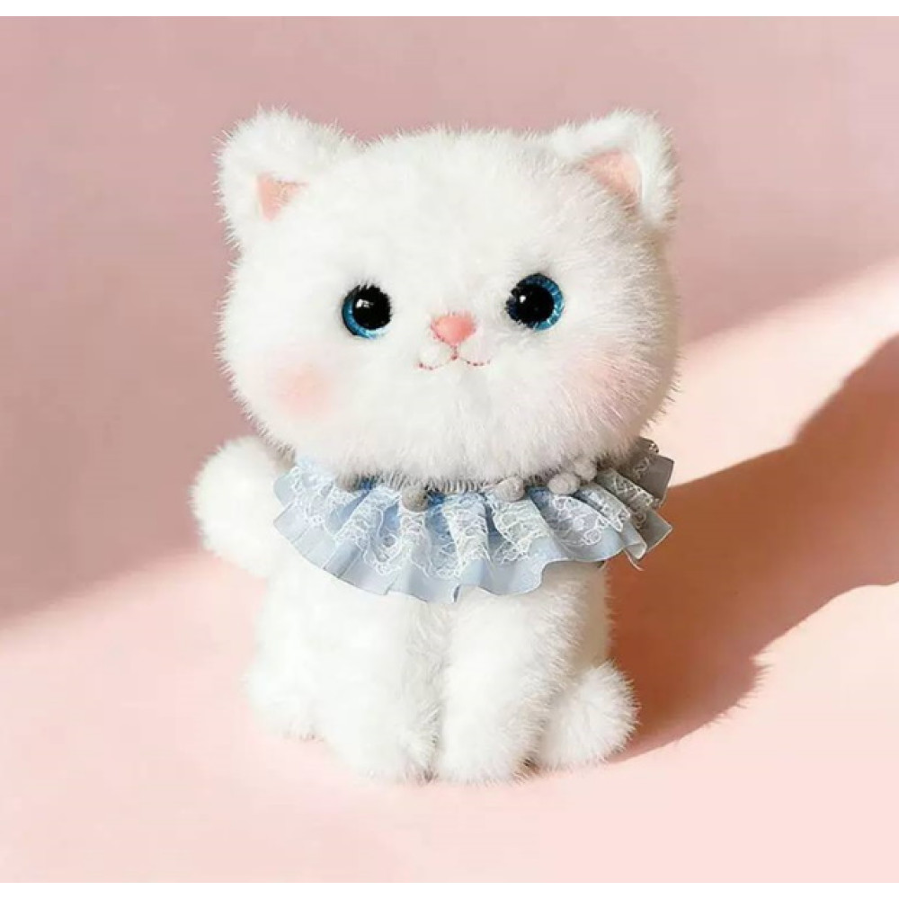 М'яка іграшка Кошеня біле 25см CAT-25-WH