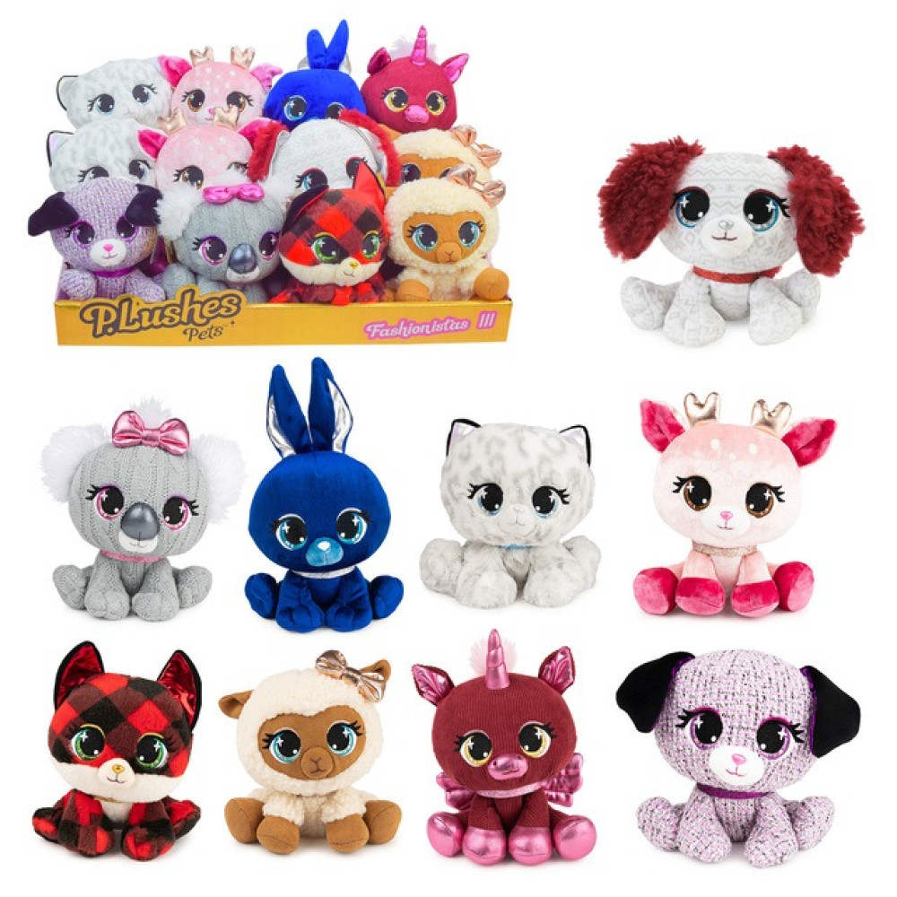 М'яка іграшка Plushes Pets 15 см в 12 видів у дисплеї (60631