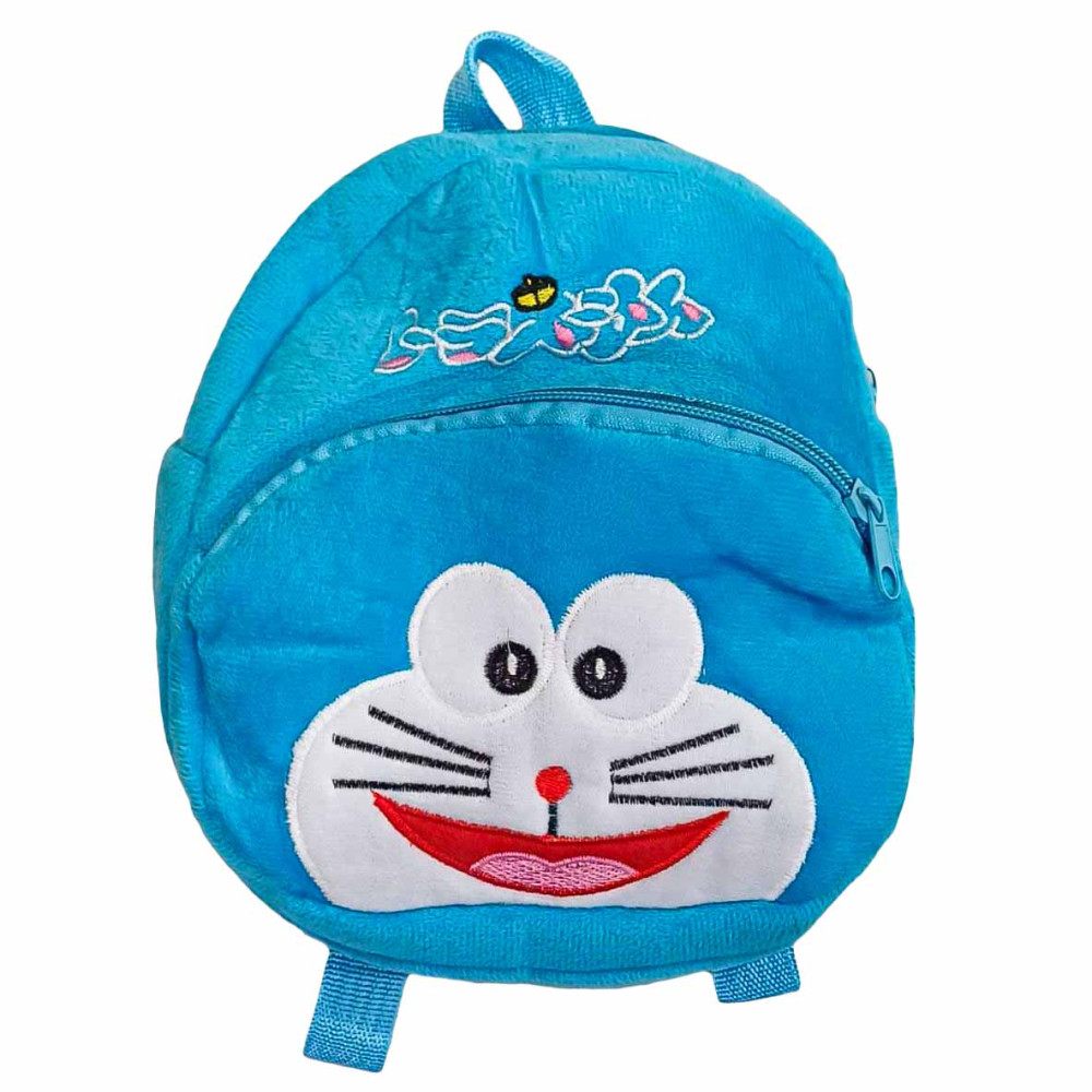 М'який рюкзак Котик блакитний, 23 см