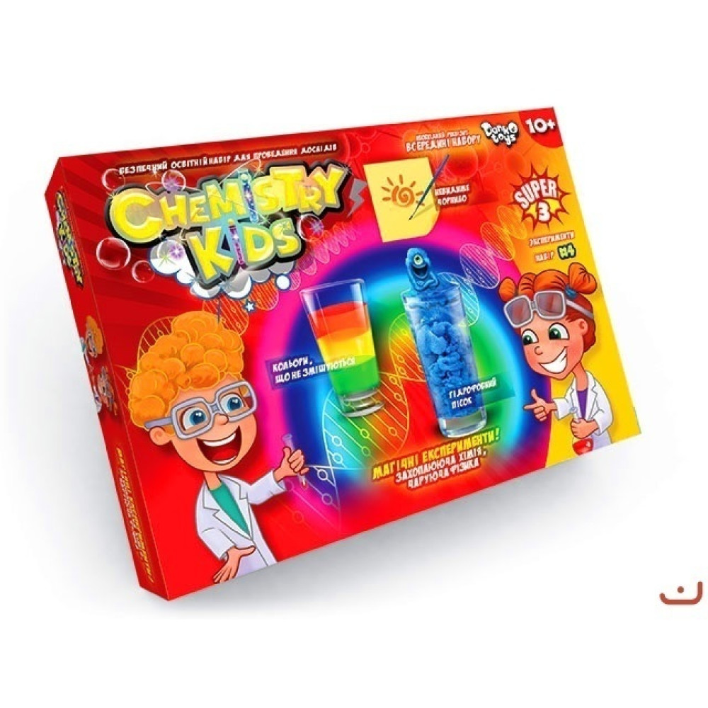 Набір для дослідів "CHEMISTRY KIDS" економ - 1