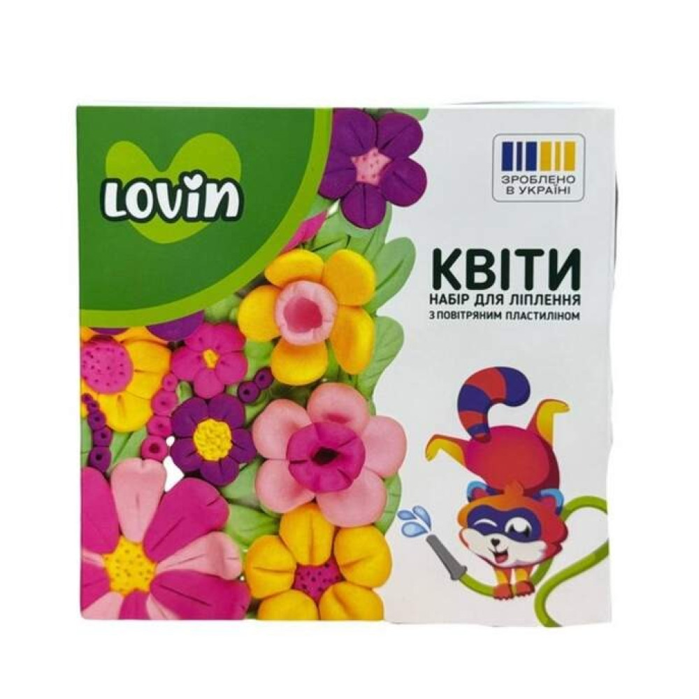 Набір для ліплення об’ємної картини 7000227  ТМ Lovin "Квіти - 0