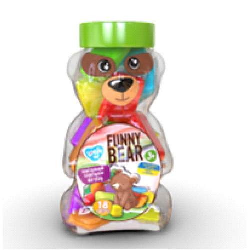 Набір для ліплення з повітряним пластиліном Funny Bear ТМ Lovin