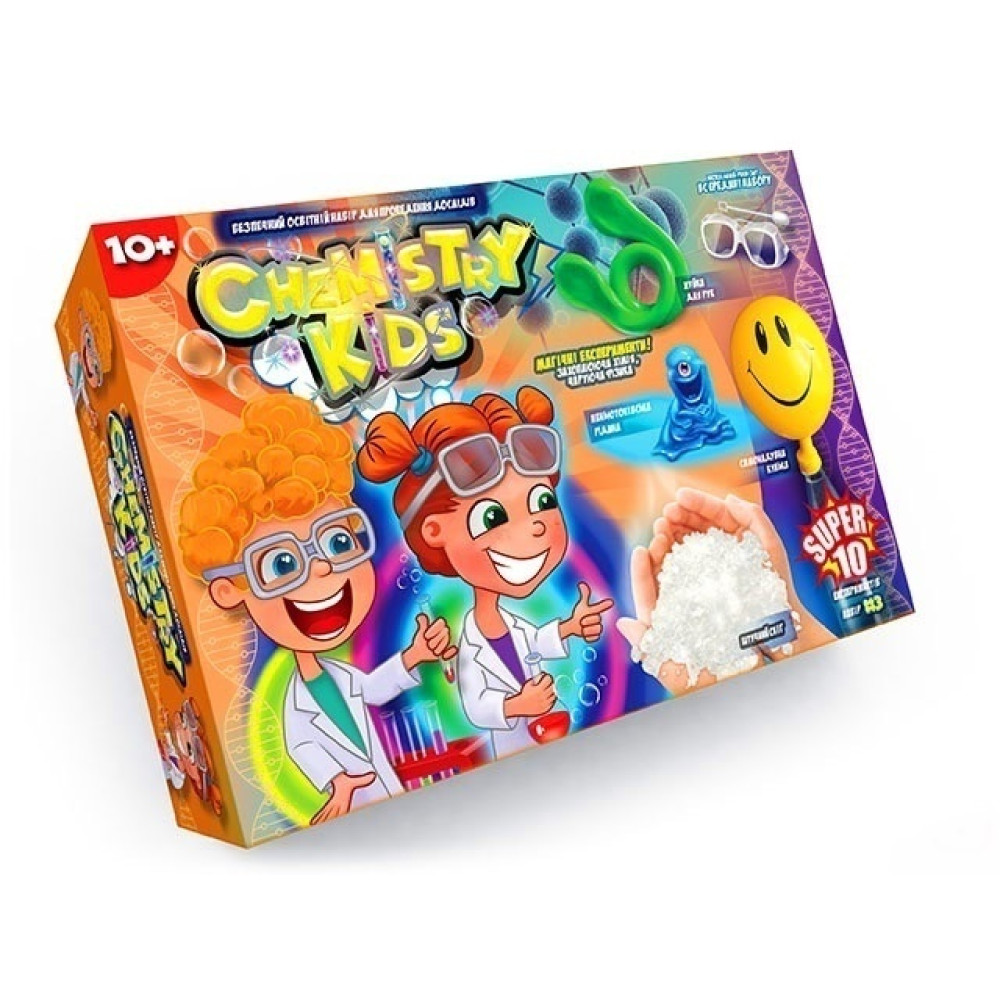 Набір для проведення дослідів "CHEMISTRY KIDS" - 0