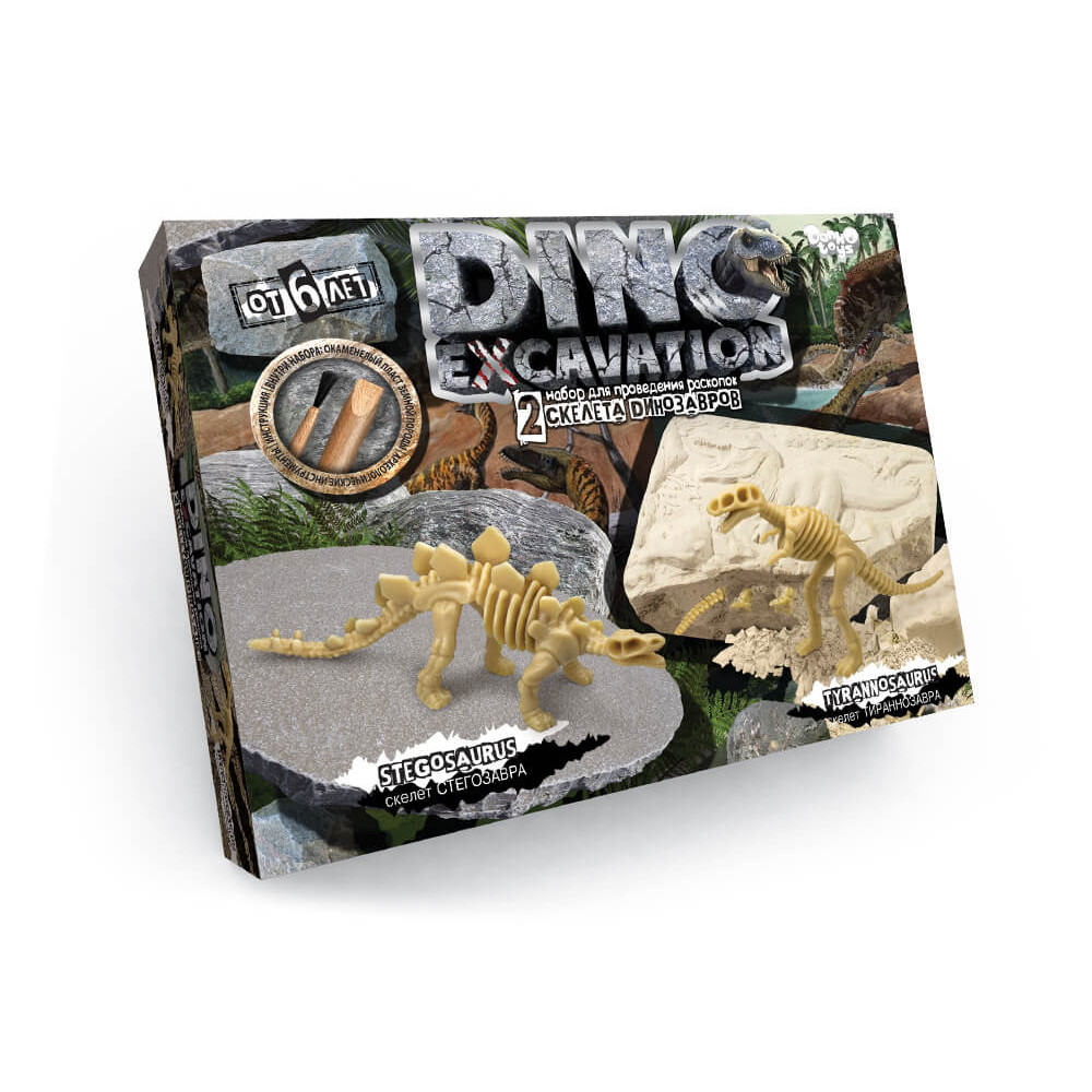 Набір для проведення розкопок "DINO EXCAVATION" - 1