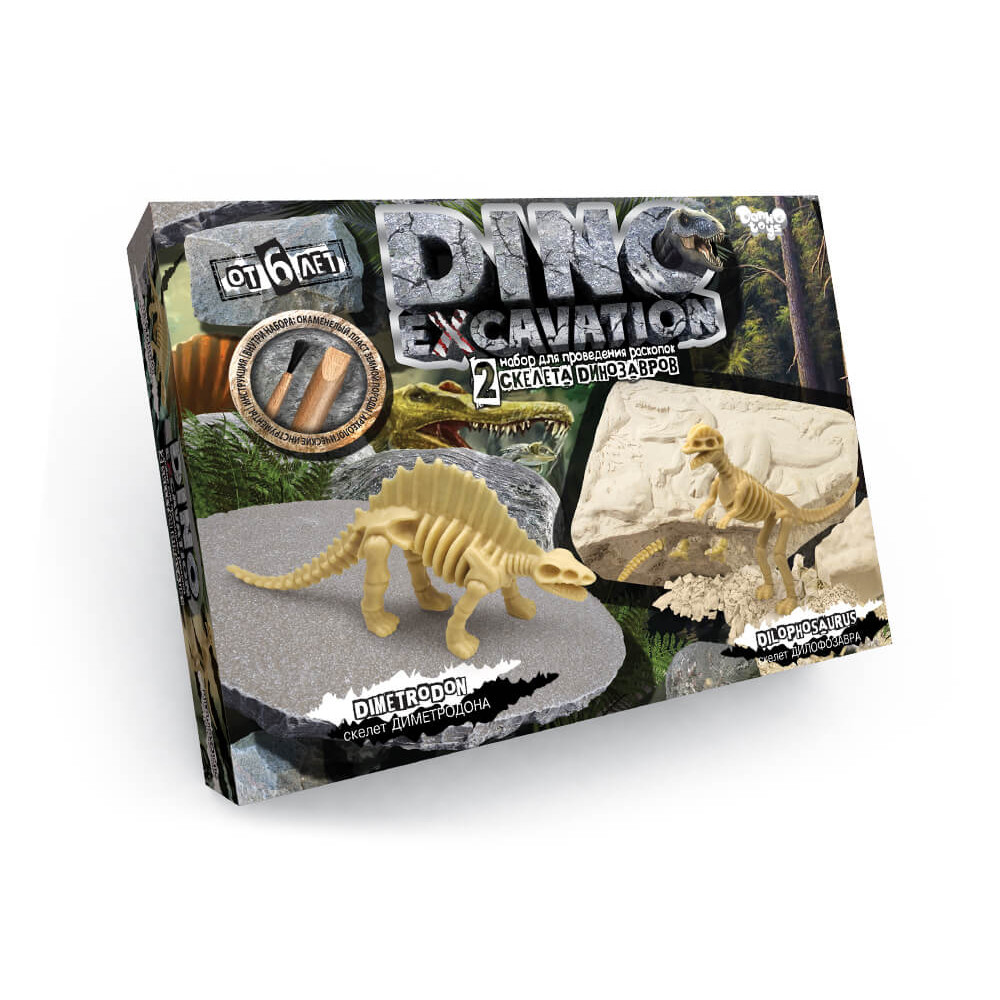 Набір для проведення розкопок "DINO EXCAVATION" - 2
