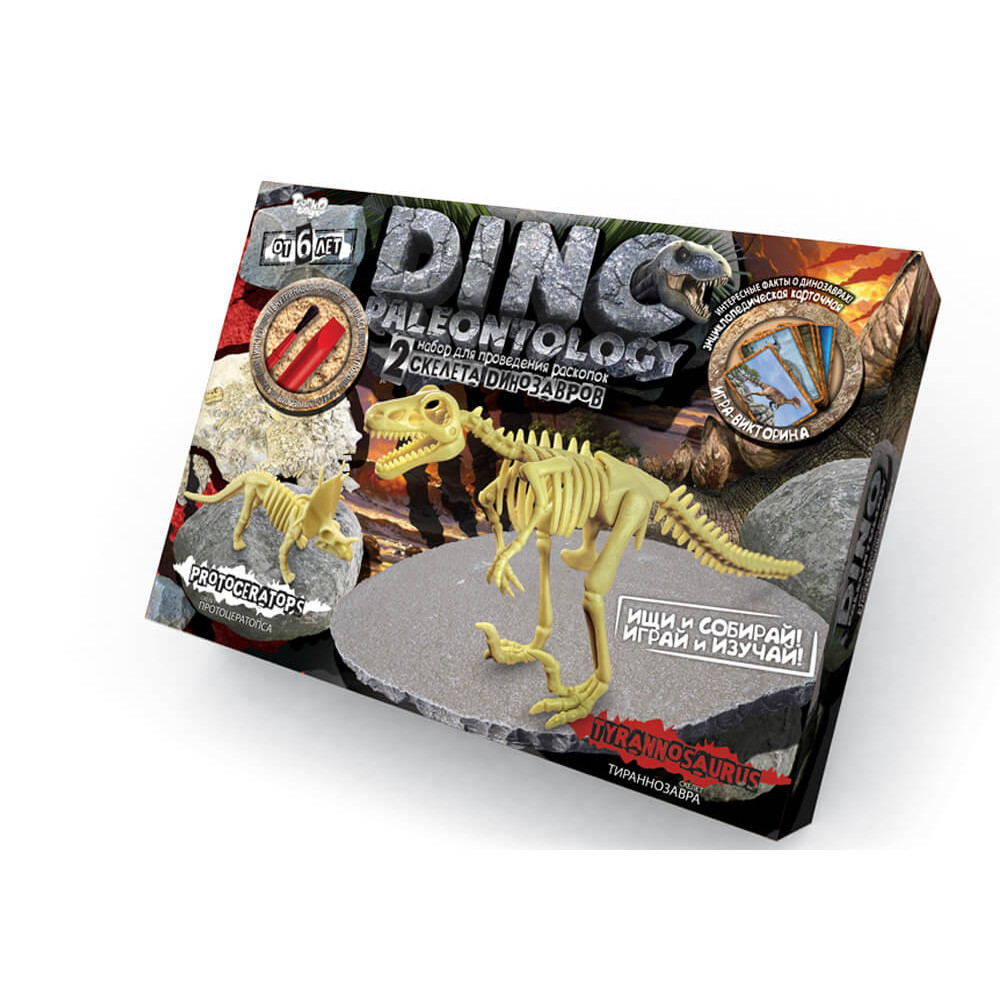 Набір для проведення розкопок "DINO PALEONTOLOGY" - 0
