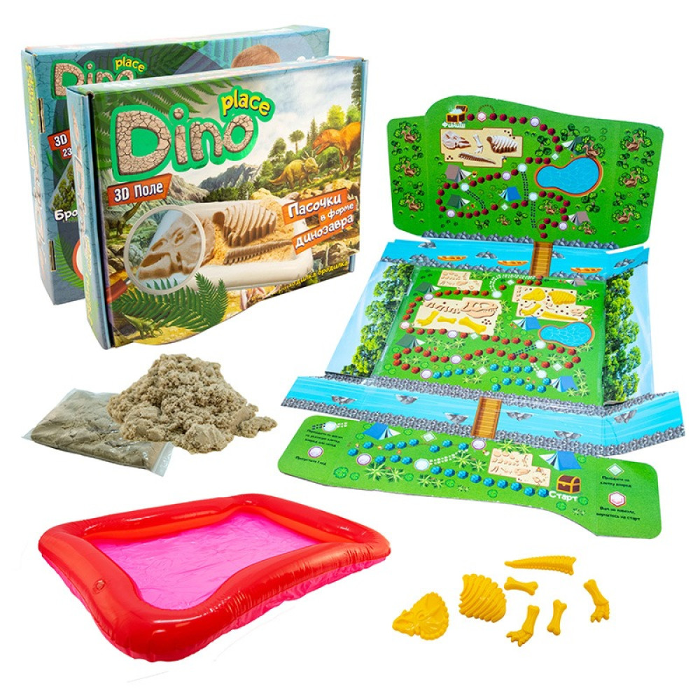 Набір для проведеня розкопок Dino place" в коробці (51202)