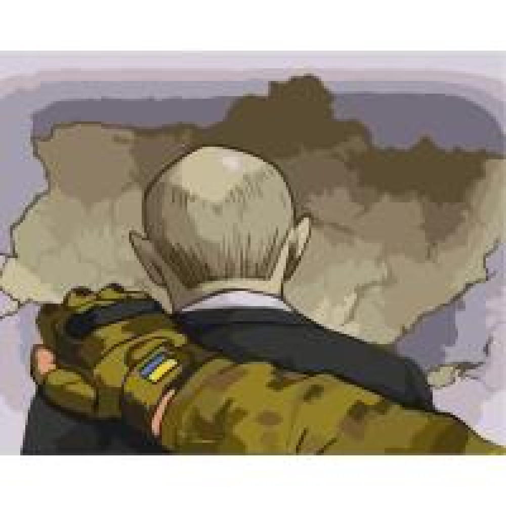 Набір для розпису "Вбивцю затримано" 40×50 см 10387-NN - 0