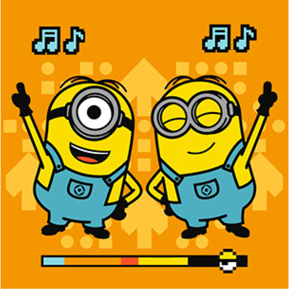 Набір для розпису по номерах для дітей UN "Minions: Танцювал