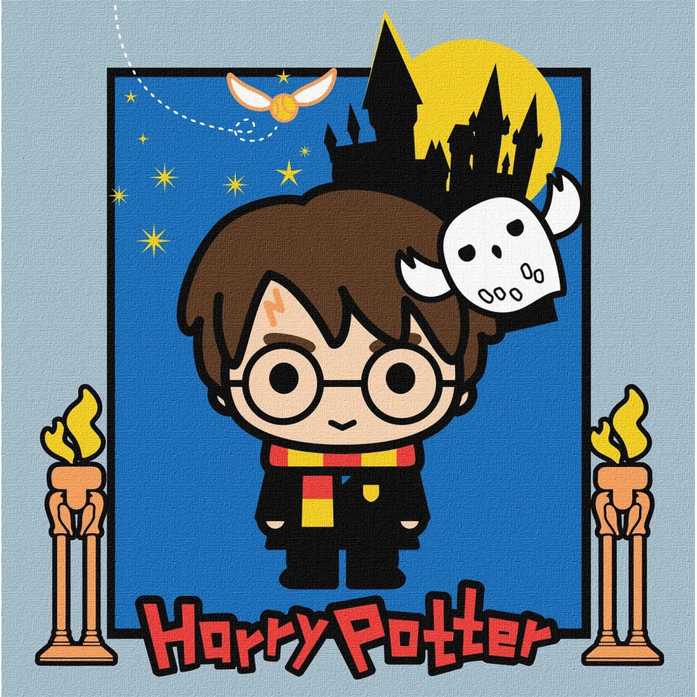 Набір для розпису по номерах для дітей WB "Harry Potter: Тає