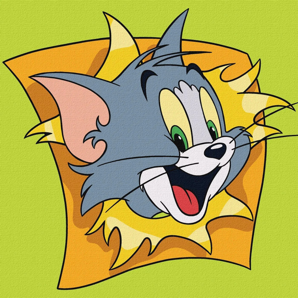 Набір для розпису по номерах для дітей WB "Tom and Jerry: Ве