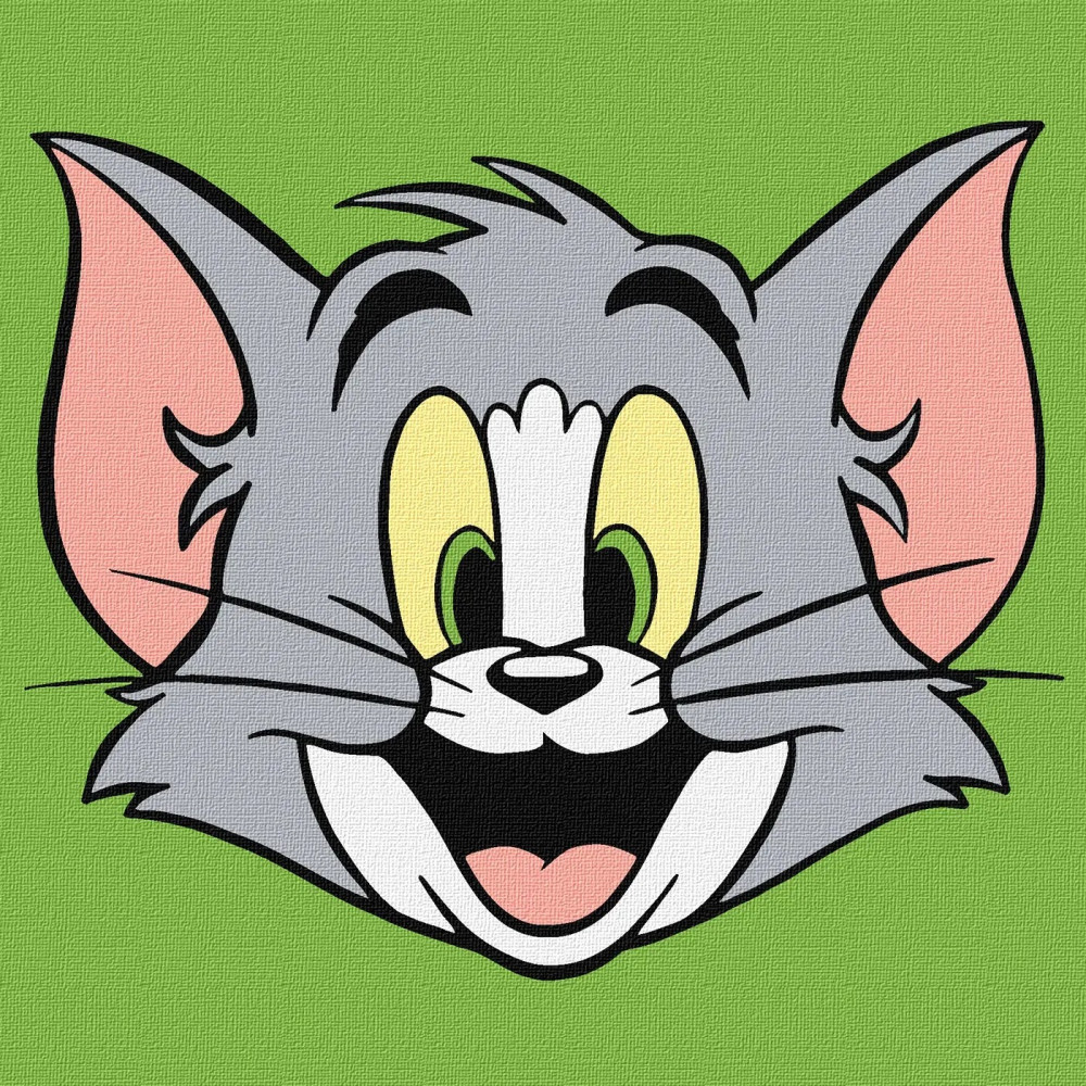 Набір для розпису по номерах для дітей WB "Tom and Jerry: Ве