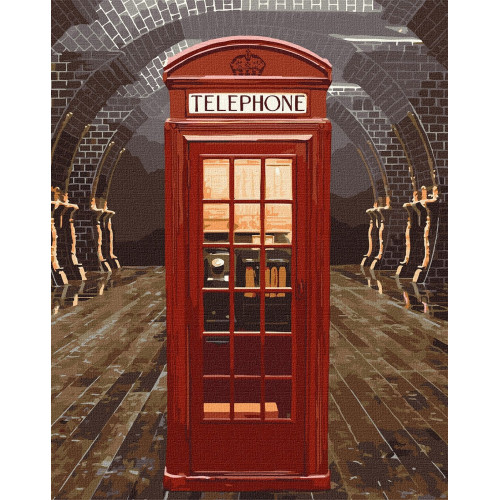Набір для розпису Harry Potter: "Магічний вхід" 50x40 см