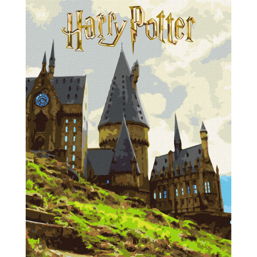 Набір для розпису Harry Potter: "Пейзаж Гоґвор" 50x40 см