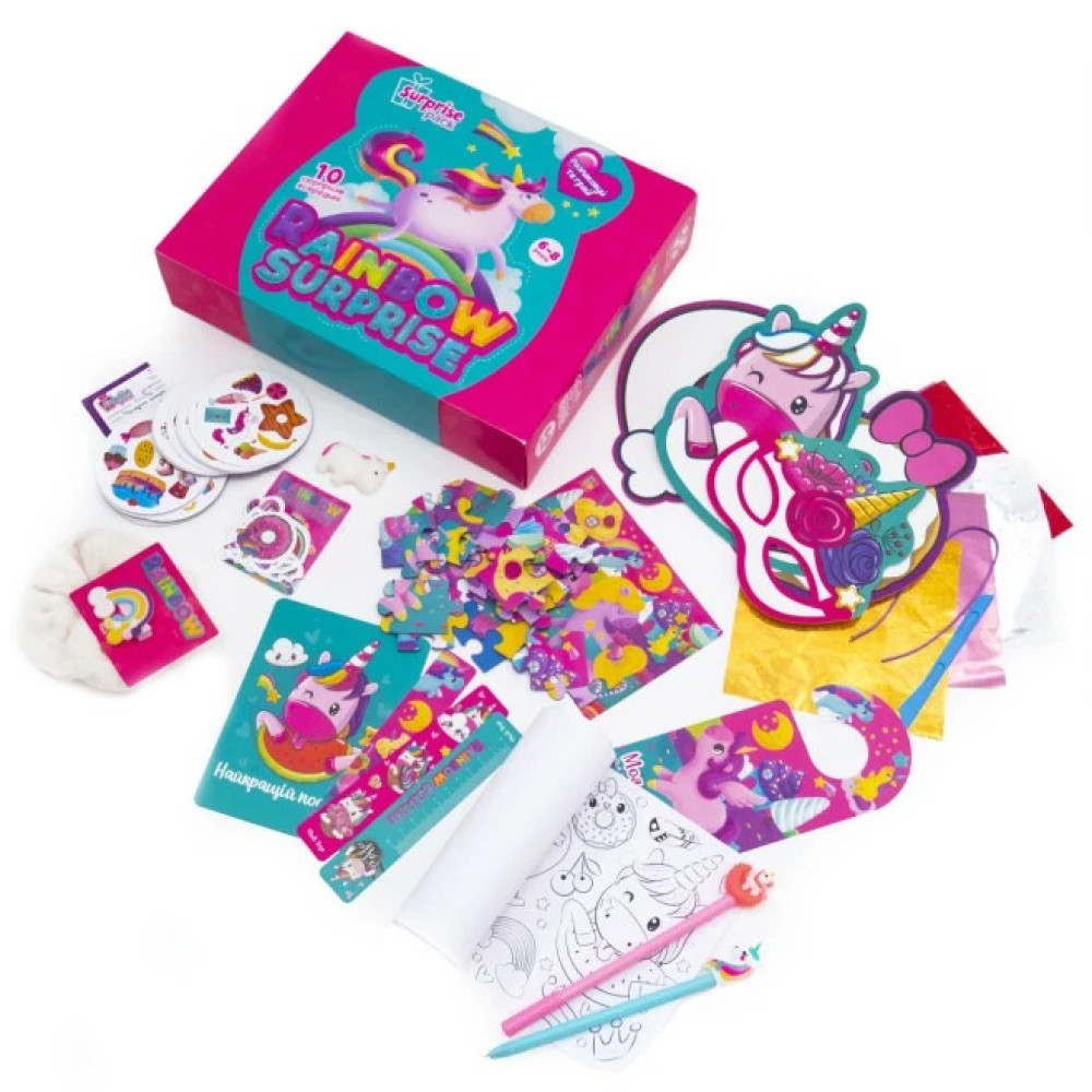 Набір для творчості  Vladi toys з сюрпризами "Веселка" - 0