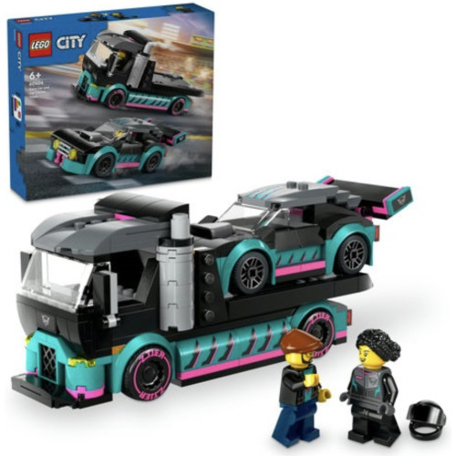 Конструктор Автомобіль для перегонів й автовоз 328 дет LEGO City 67495