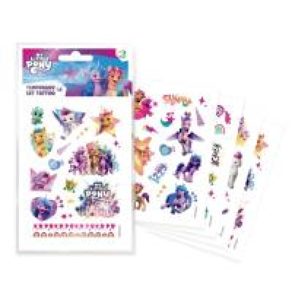 Набір дитячих тимчасових татуювань «My Little Pony» - 0