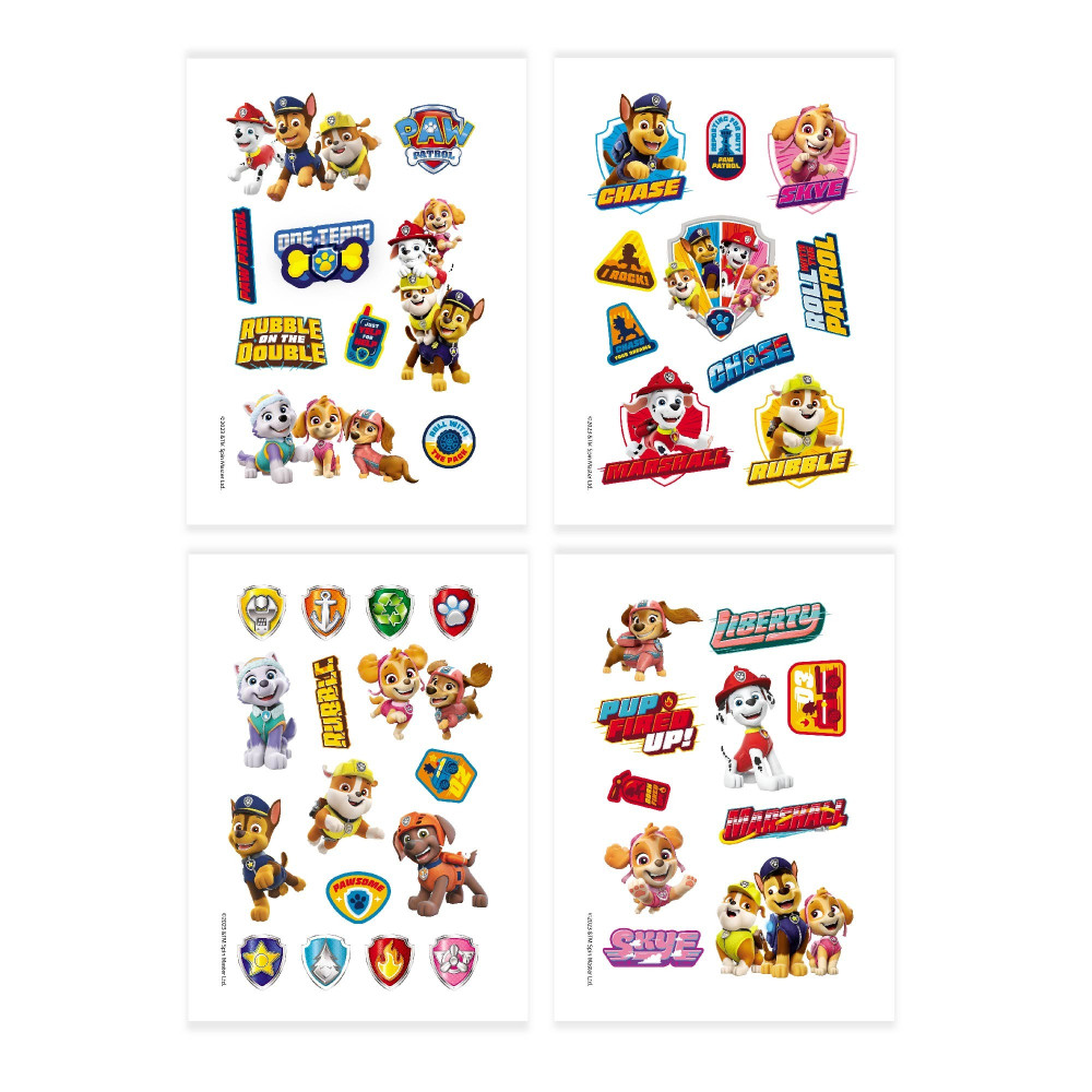 Набір дитячих тимчасових татуювань «Paw Patrol 200435