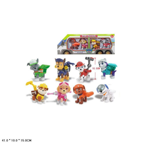 Набір ігровий Paw Patrol арт. 9957 (36шт/2) 2 вида по 4героя