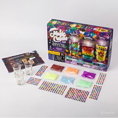 Набір "MAGIC CANDLE CRYSTAL" парафінові свічки своїми руками