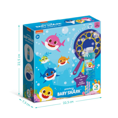 Набір мильних бульбашок Baby Shark 450 мл
