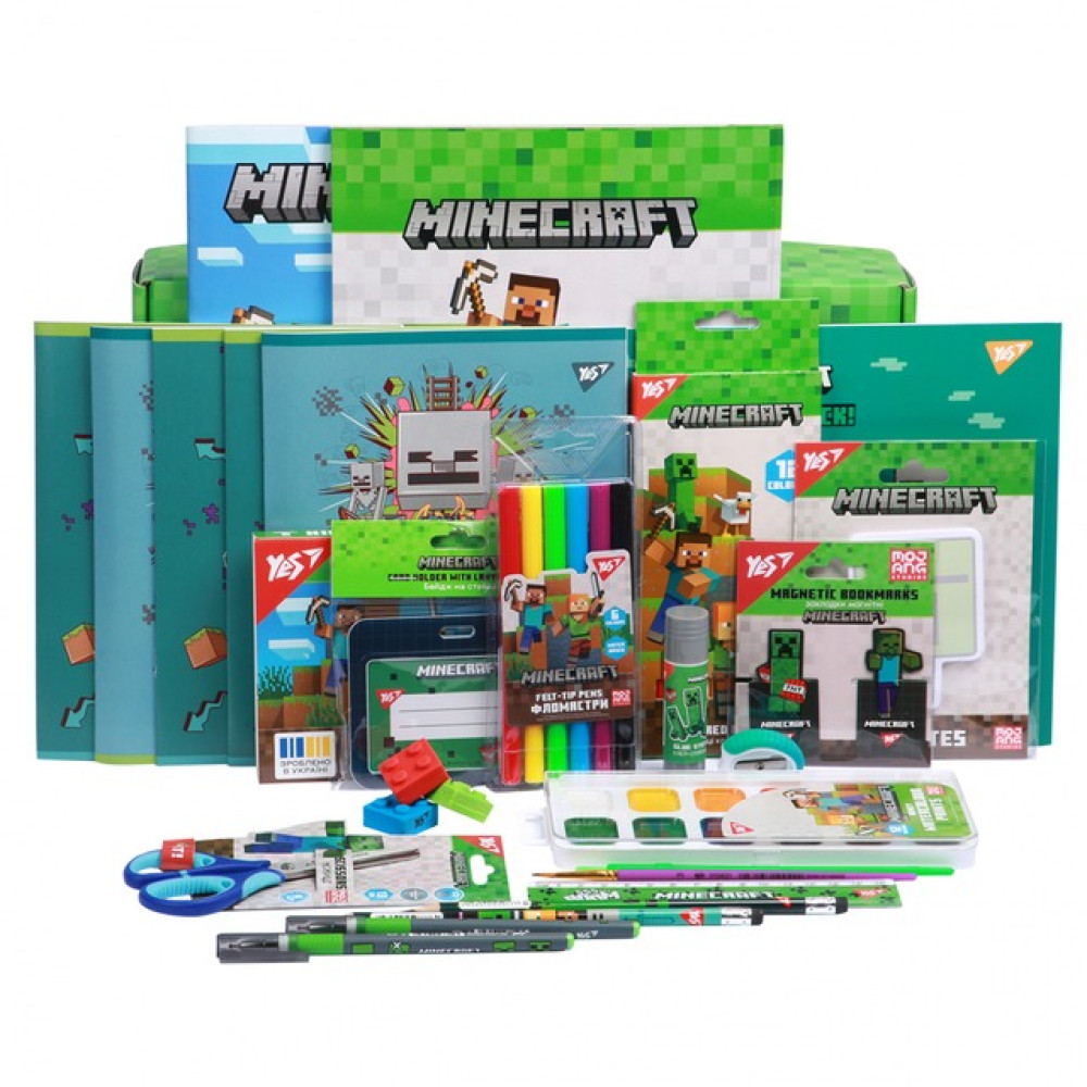 Набір першокласника Yes Minecraft (450246)