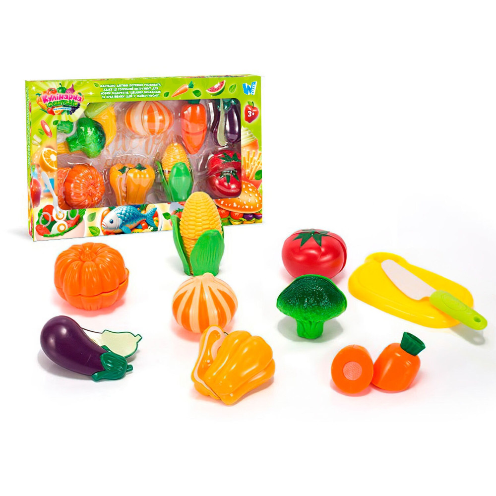 Набір продуктів “Кулінарна фантазія” 77820 "WToys", 18 елеме