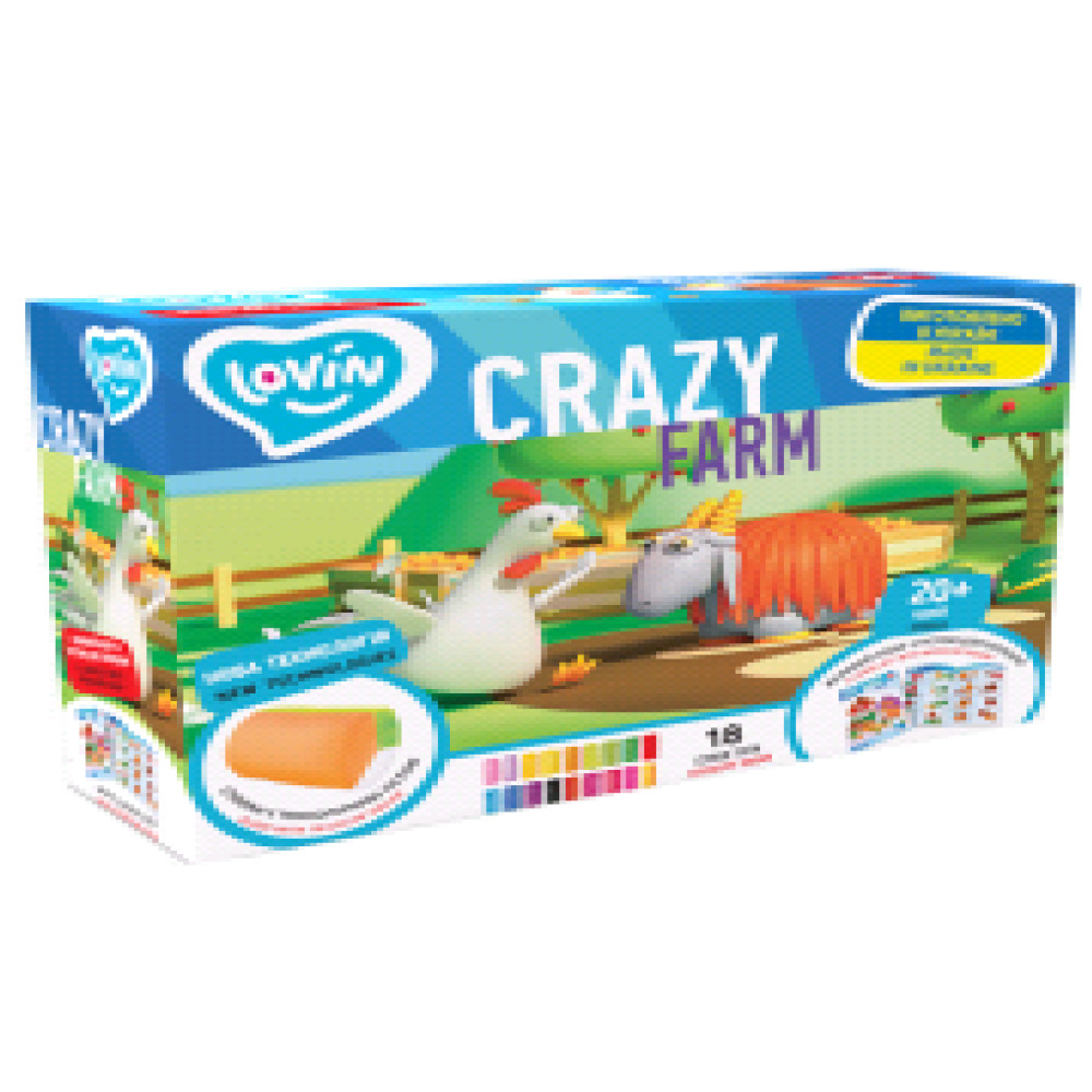 Crazy Farm TM Lovin Набір для ліплення з тістом