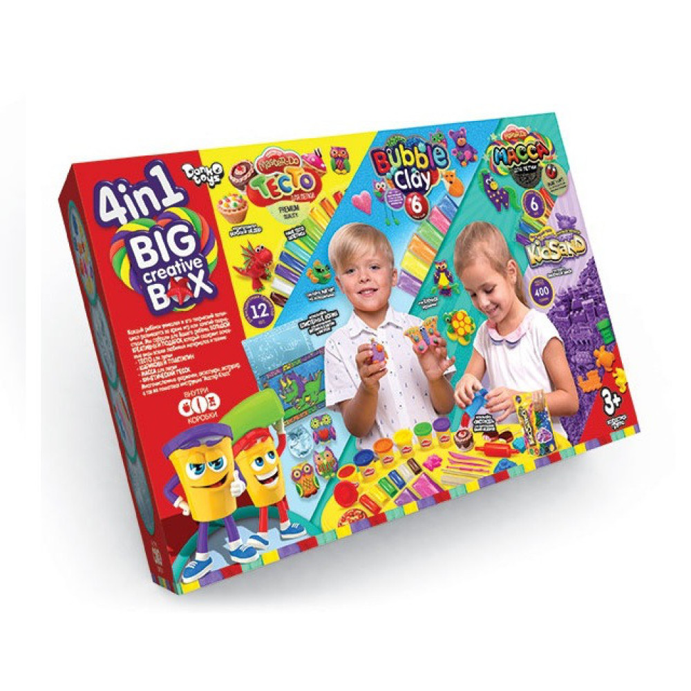 Набір творчості "4в1 BIG CREATIVE BOX"