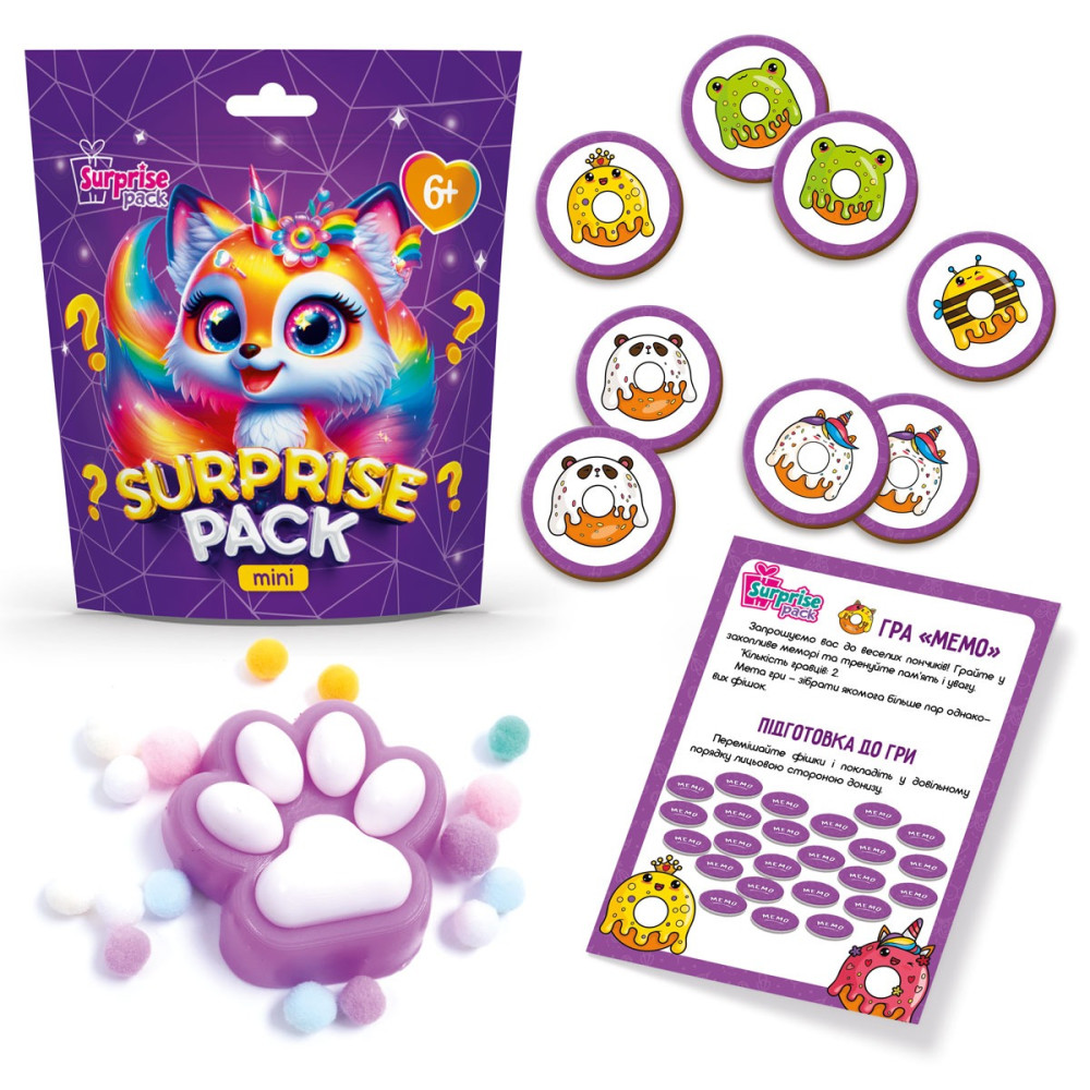 Набір Vladi Toys із сюрпризами "Surprise Pack Mini 3" - 0