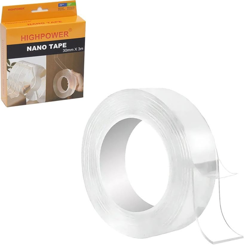Нано-скотч двосторонній прозорий 3см x 3м Nano Tape 330